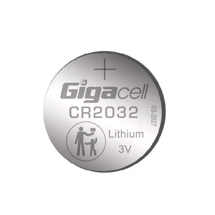 Lithium Manganese button cell CR2032 battery  3V For Home Appliances