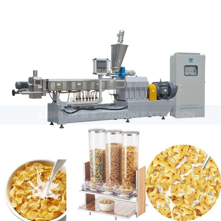 Corn flakes machinery/Breakfast cereal snacks machine/corn flakes machine price