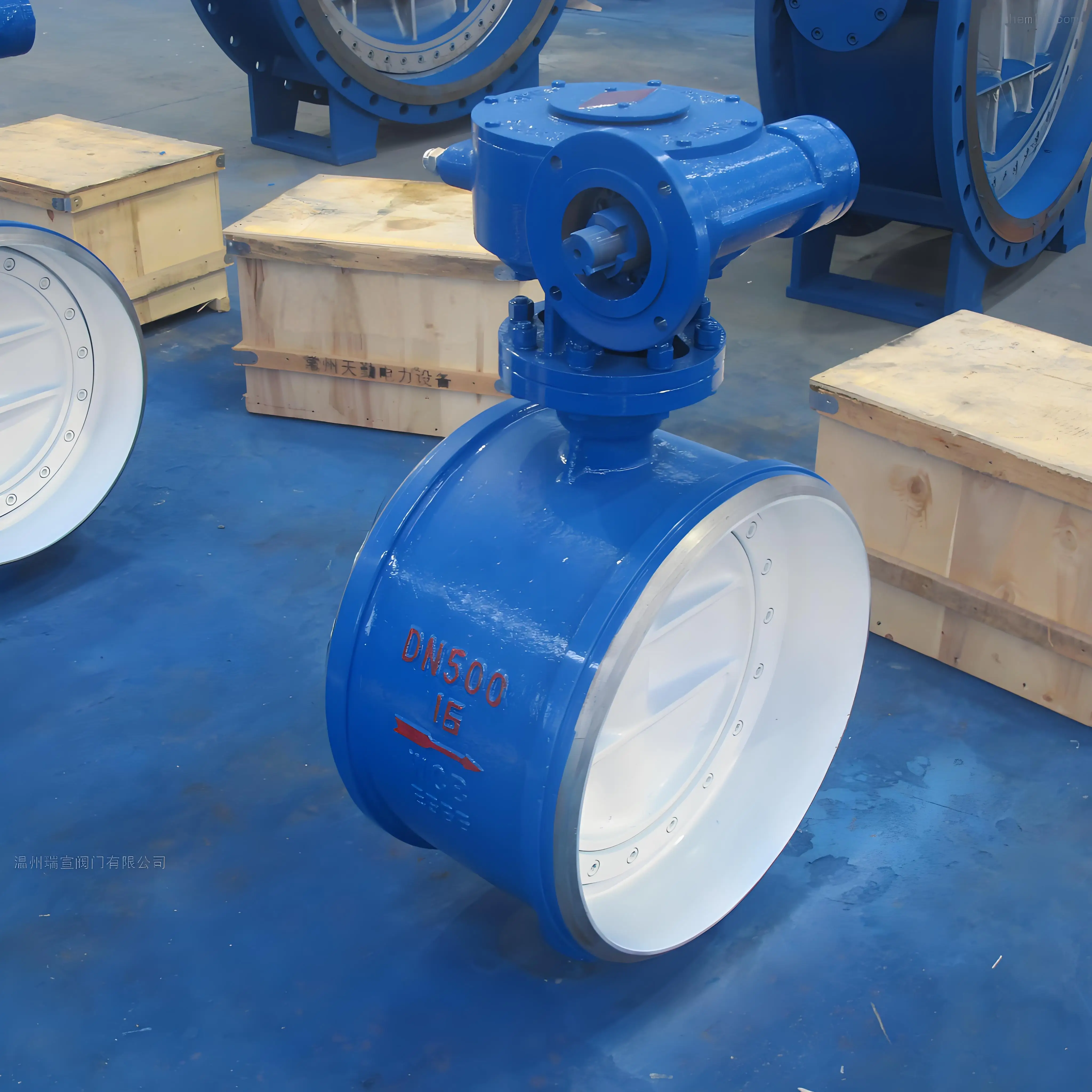 CE ISO Pn25 600lb 900lb DN800 DN900 SS304 316 Wcb A105 Butt Weld Worm Gear Butterfly Valve