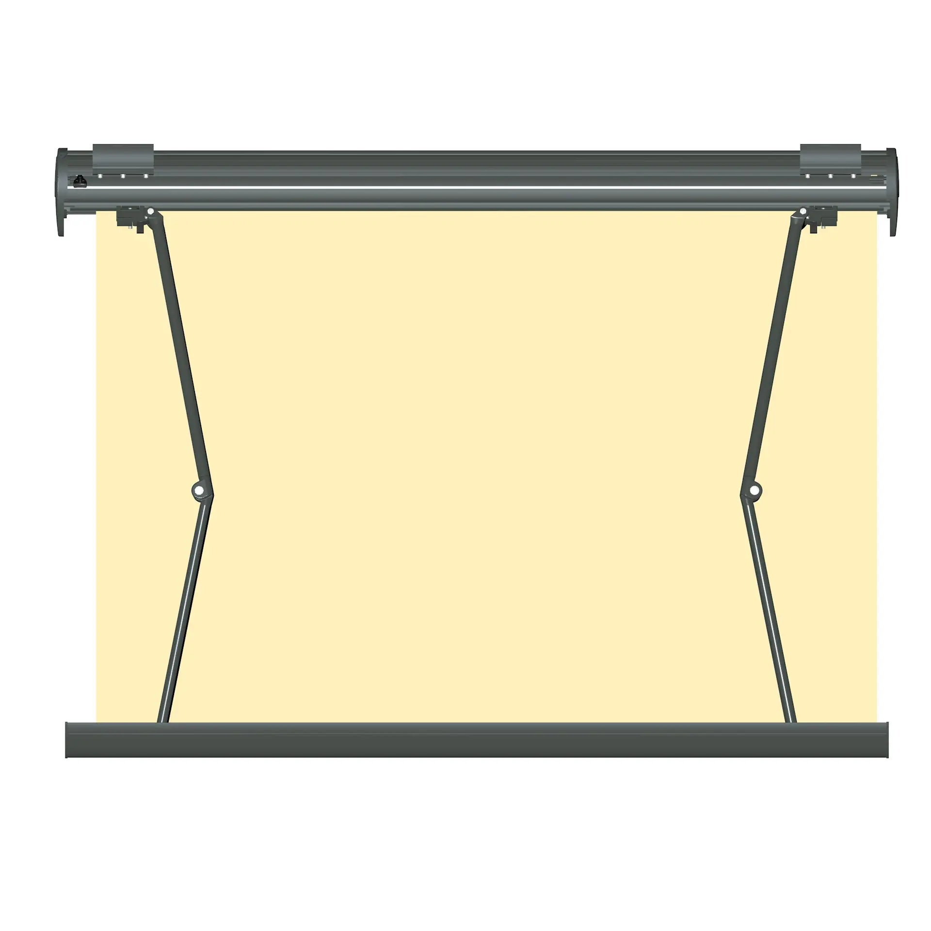 Super Strong and Hot Selling Motorized Patio Deck Full Cassette Awning Outdoor Balcony Awning and Canopies Retractable for Shop