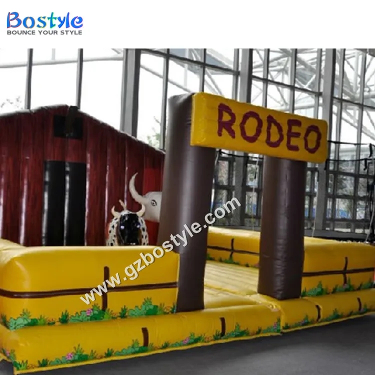 Outdoor games inflatable party games mechanical bull simulator mechanical rodeo bull for sale