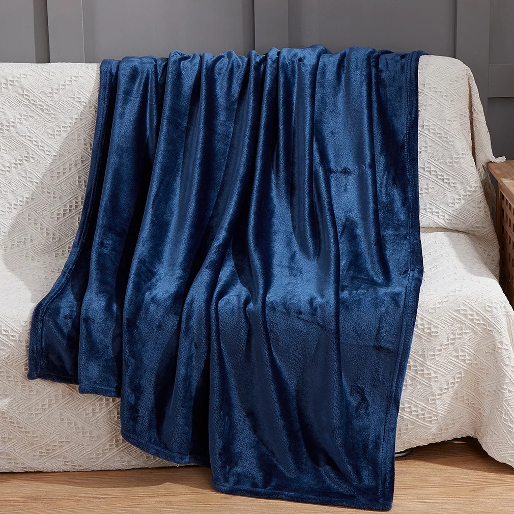 
Cheap Super Soft Summer Blankets In Bulk With Logo Fleece Blanket Bulk 