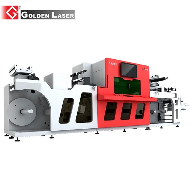 Laser Label Finishing Machine for Printing Label Roll with Converting System