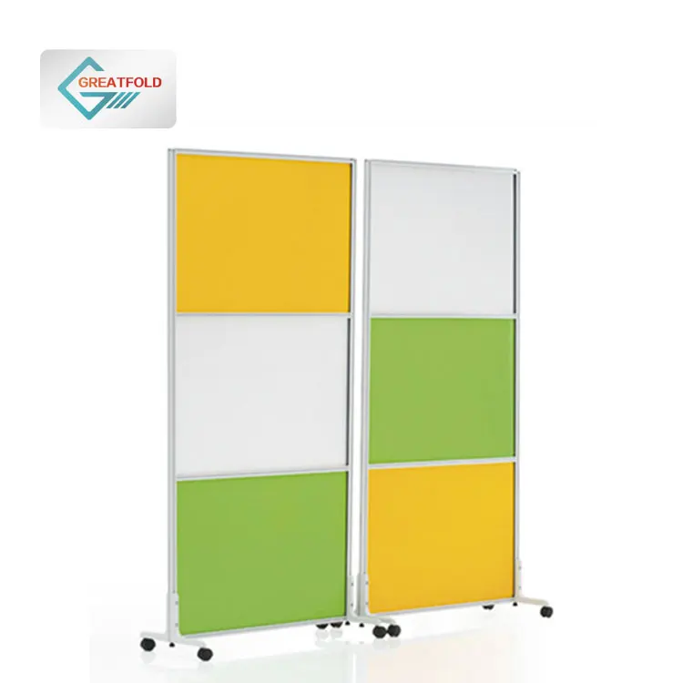Temporary Portable Partitions Cubicle Workstation Folding Office Privacy Screen Partition Room Divider Screens With