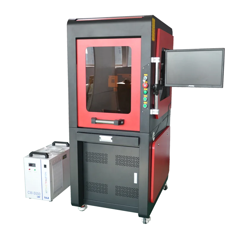 JPT Mopa laser marking machine 100W 60W 50W 30W Auto Focus 2.5D 3D fiber laser engraving machine for Jewelry Mug