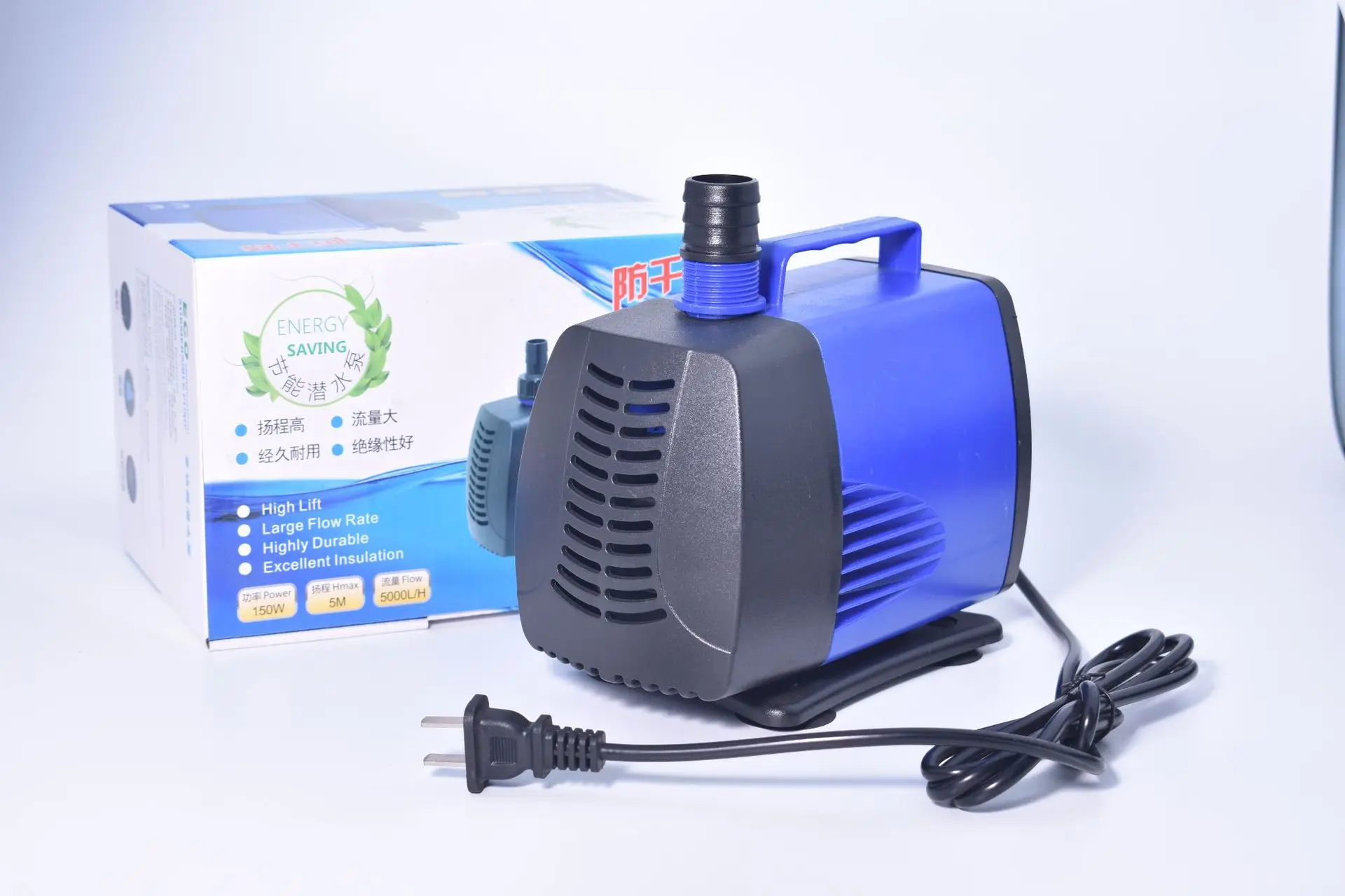 AL-386 Mini Tiny Submersible Water Pump Fountain Pumps For Aquarium Fountains 15W 110V
