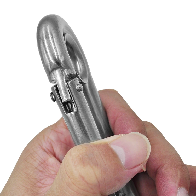 
Ailot 6*60mm China Professional Manufacturer Supply Small Metal Steel Snap Hook 