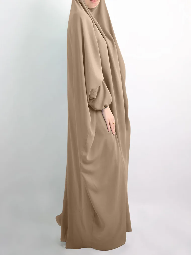 3CN05W Wholesale middle east women dress turkish solid color Upskirt robe abaya muslim prayer clothes dresses dubai