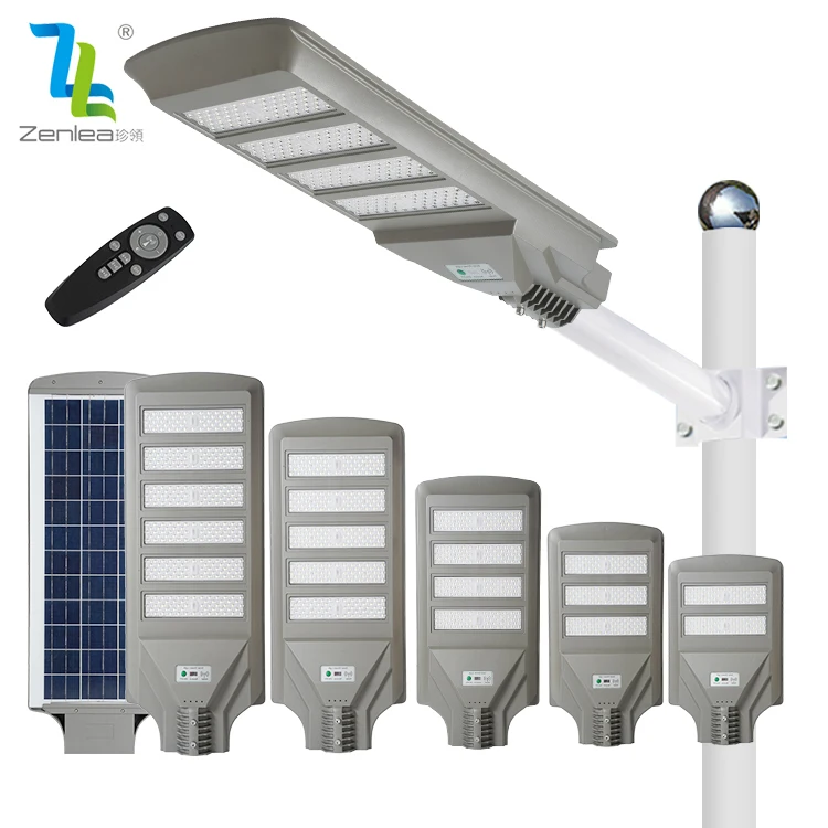Waterproof Ip65 Outdoor ABS Module Street Lamp 100w 150w 200w 250w 300w Integrated All In One Solar Street Light