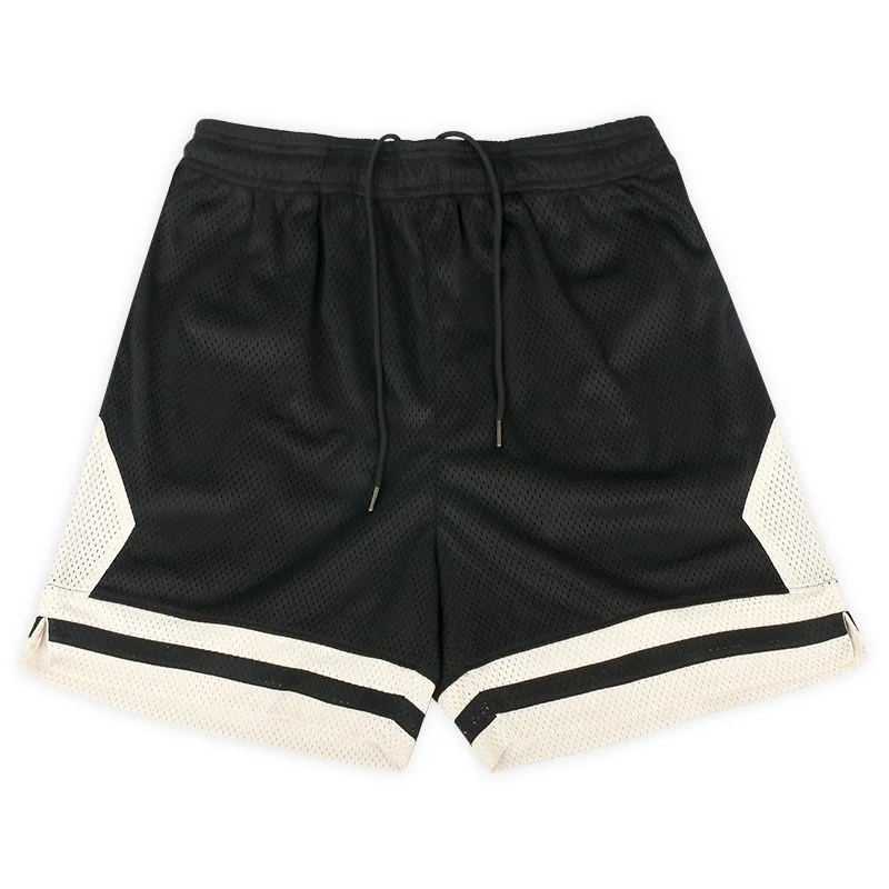 Mens Polyester Spandex Shorts Casual Pants For Men Mesh Pants