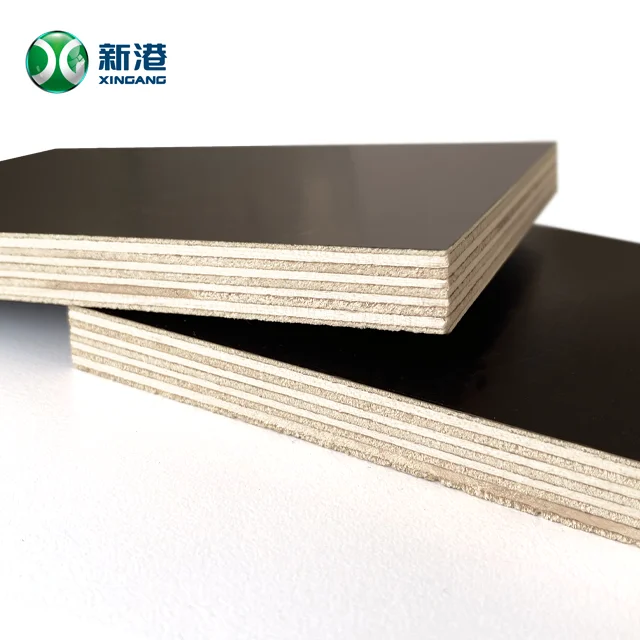High quality18mm film faced phenolic shuttering plywood hardwood core for construction from linyi
