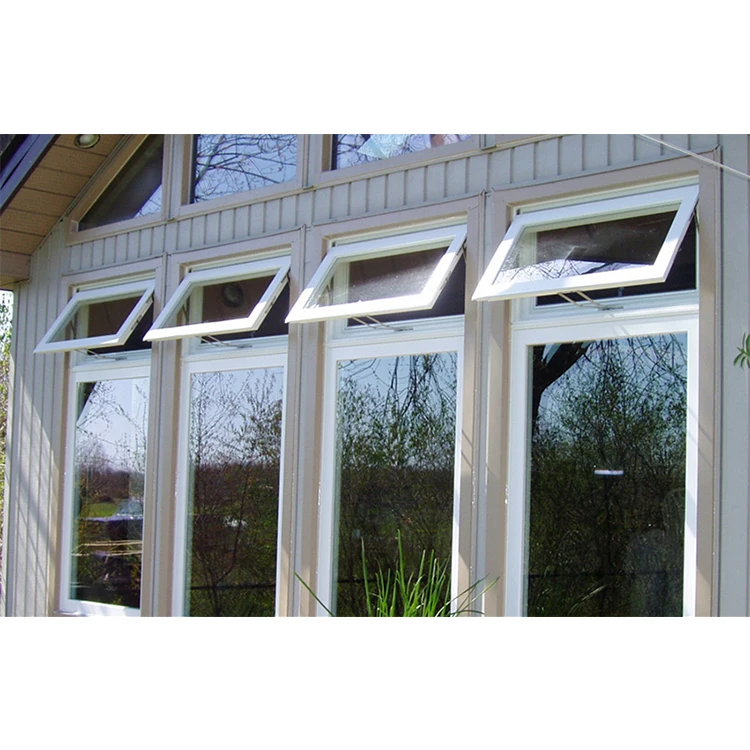 Стандартное алюминиевое окно с двойным остеклением и цепной намоткой по заводской цене, Китай