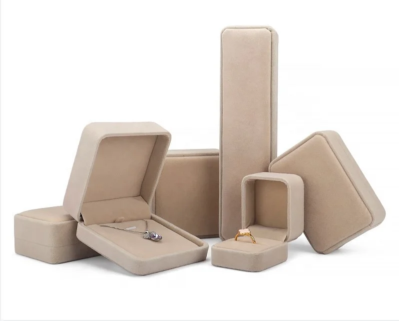 Wholesale Luxury Engagement Ring Box Fashion Jewelry Case Gift Boxes for Rings