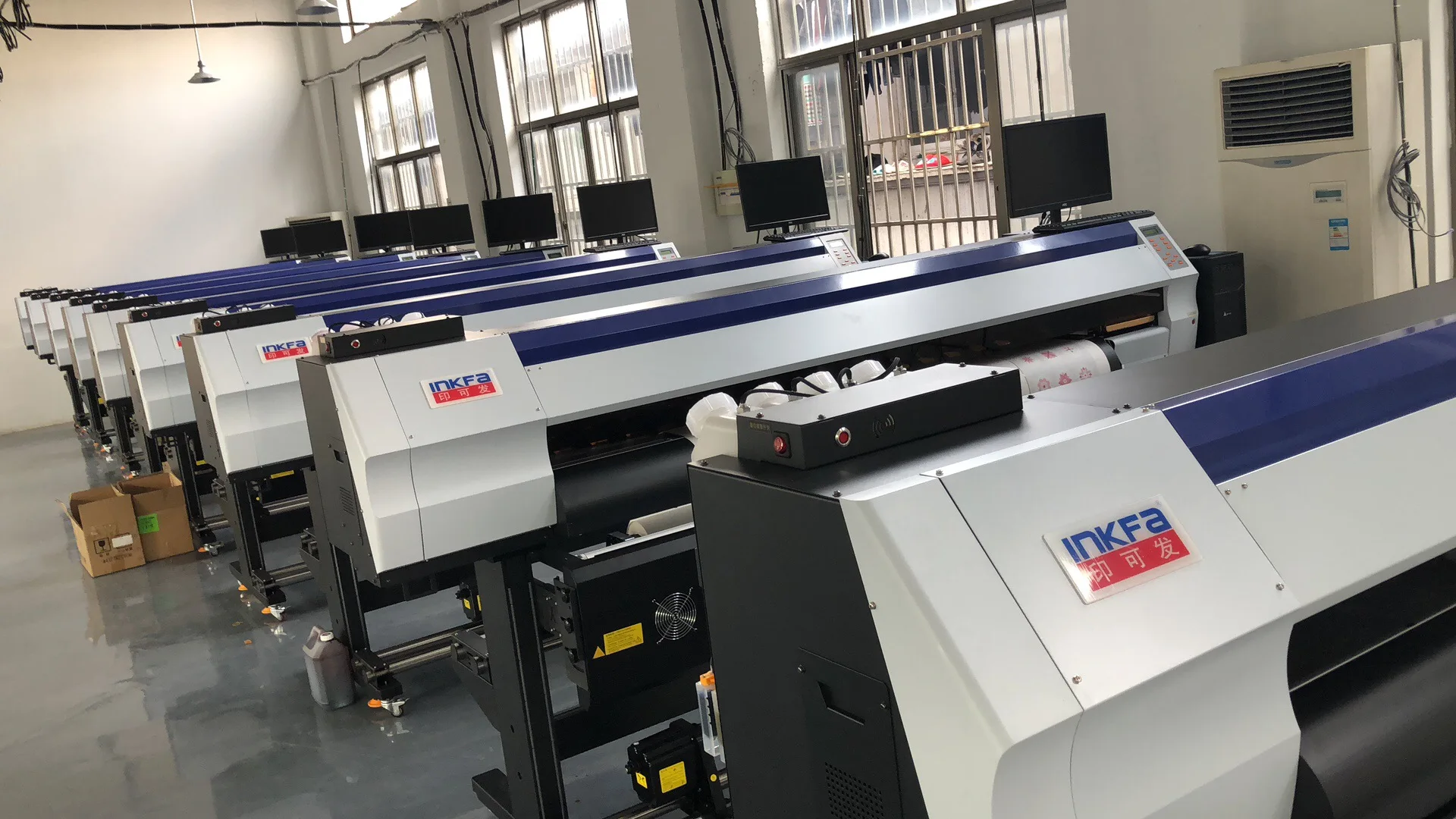 Free Replacement Parts Sublimation Press Printer Digital Flex Banner Printing Machine With i3200 Printhead