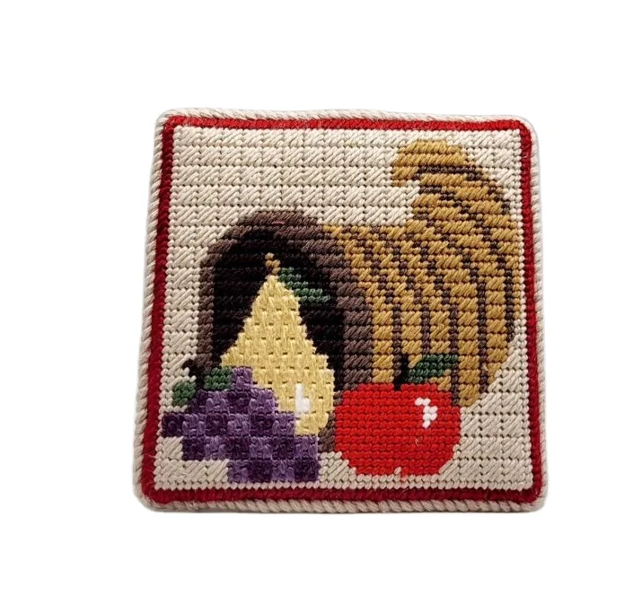 Custom Craft Needlepoint Cushion Cross Stitch Embroidery Photo Frame Display Table for Home Decoration Personalize Your Space