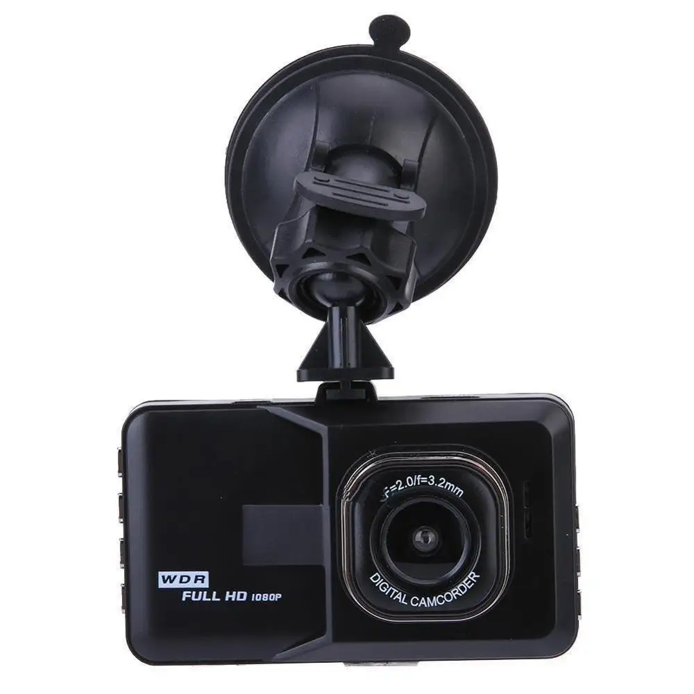 Car Driving Recorder Full HD 1080P Camera Recorder Car DVR Camera 90/170 Degree Wide Angle Parking Monitoring Dash Camera