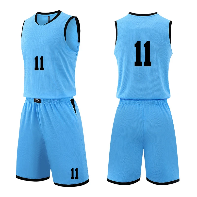Wholesale Custom Breathable Basketball Suits Practice Basketball Jersey for Printing