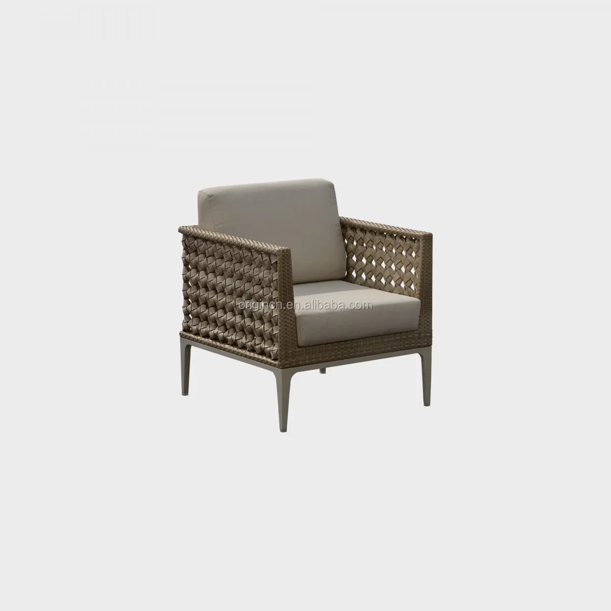 Luxury synthetic rattan 5 star hotel 8 seaters dining set glass top table outdoor furniture turkey