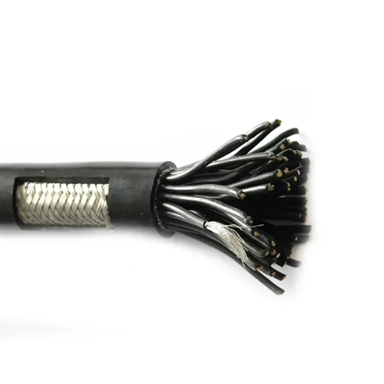 High Flexibility Pull Push Towable Control Cable 25 Core For Electric Installation