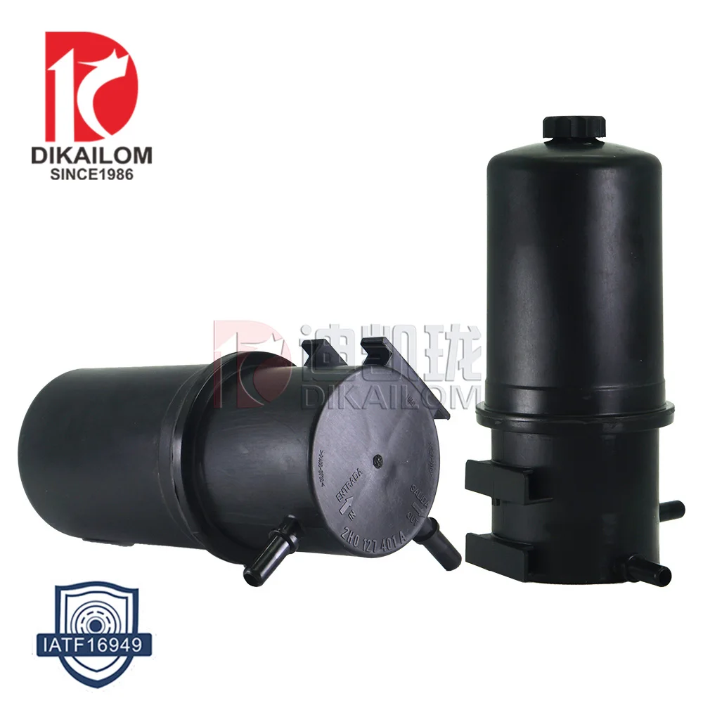 Автомобильный дизельный двигатель, пластиковый топливный фильтр для пикапа VW VOLKSWAGEN 2H0127401A 2H0127401B FP6067 P11238 KL787 FCS804 RN338 WK9016 FS