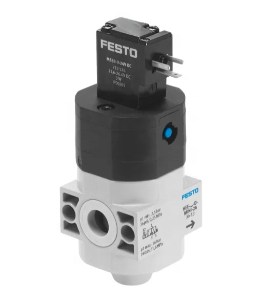 Оригинальный запорный клапан HEE-D-MINI-24 172956 в наличии Festo