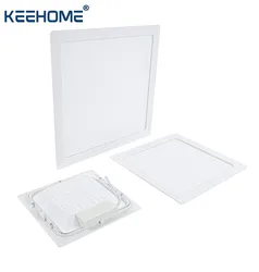 Super Bright 90lm/w Indoor Office Residential Plastic Body Back Lit Commercial Slim Led Panel Lights Suppliers