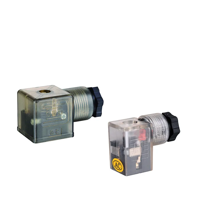 Magnetic Solenoid Valve Waterproof Micro Din Connector