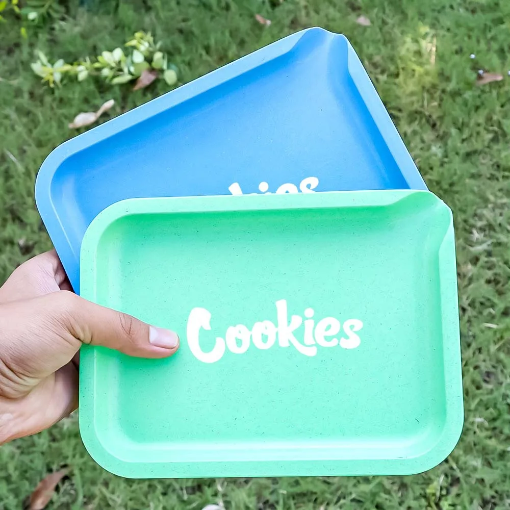 Eco-Friendly Tobacco Smoking Serving Smooth Rounded Edges biodegradable rolling small tray