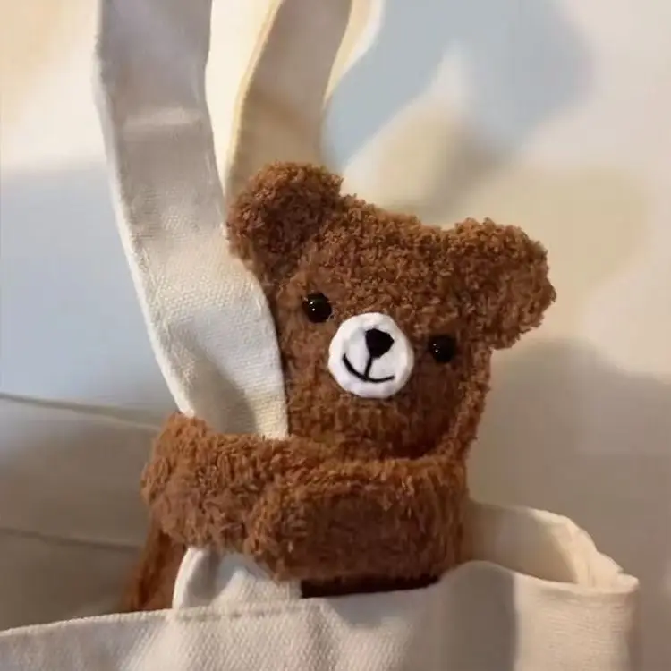 Роскошные каваи Мультяшные Плюшевые мишки пушистые Меховые чехлы для наушников Airpods 4 3-го поколения защитный чехол Pro 2