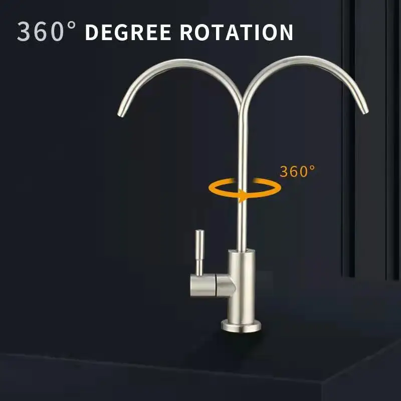 Household Hot Selling Pull Down Faucet Lead-Free Water Tap  Kitchen Water Faucets for Purifier