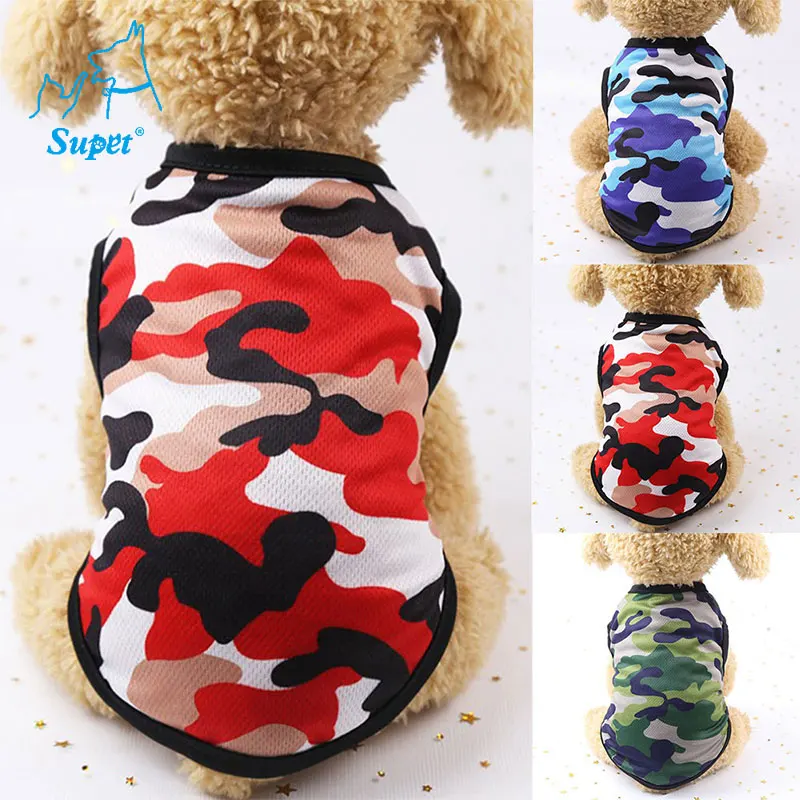 New Camouflage Design Multi Size Comfortable Breathable Ropa Para Perros Luxury Dog Christmas Clothes Big Dog