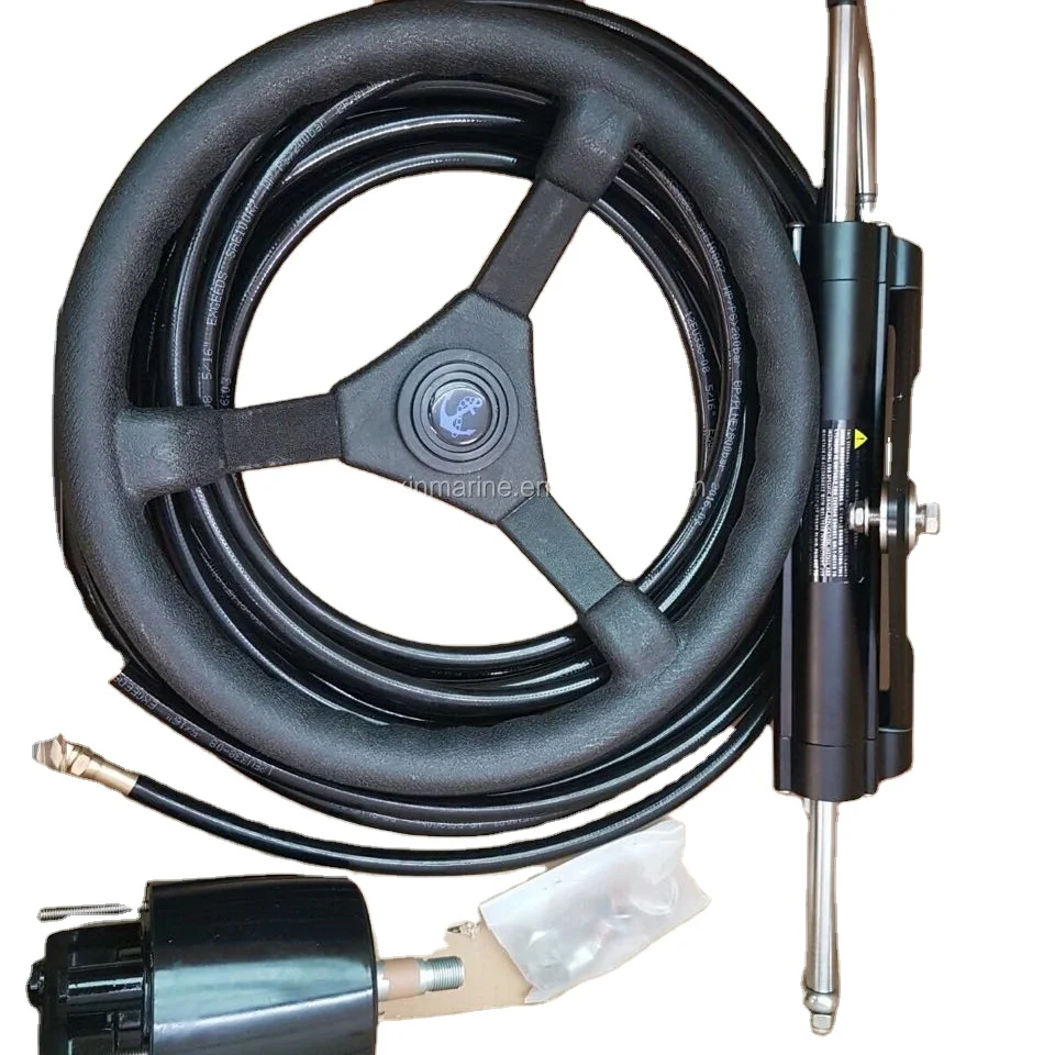 ZAO350 300HP Hydraulic outboard steering system with cylinder pump tube for yacht