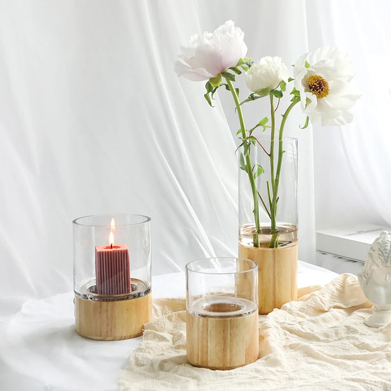 Factory Produced Wholesale Table Hookah Blown Recycled Glass Vase