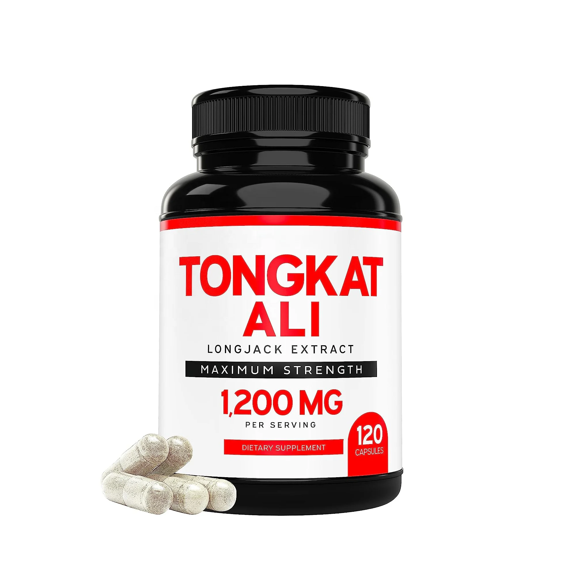 Индивидуальные этикетки epimedium экстракт порошка tongkat ali в капсулах с экстрактом роговой козьей травы