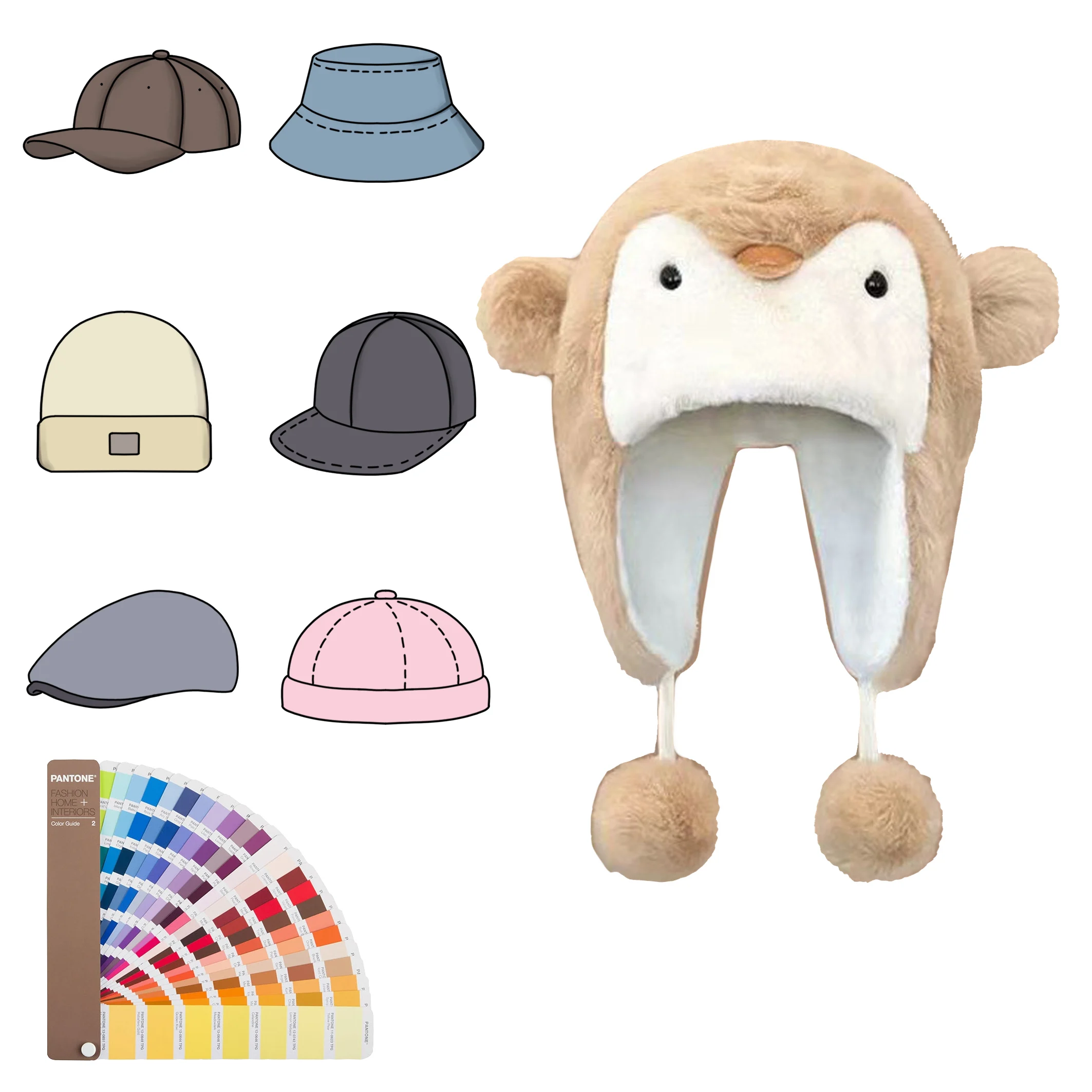 Женский французский берет в разноцветном зимнем шерстяном повседневном пляжном стиле с вышитыми вязаными узорами шапка животными