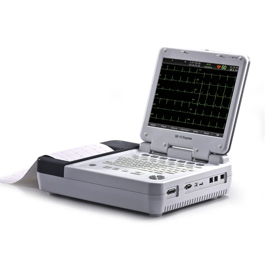 Best Selling Edan Monitor Machine Portable 12 Lead Channel Cable Holter Ecg