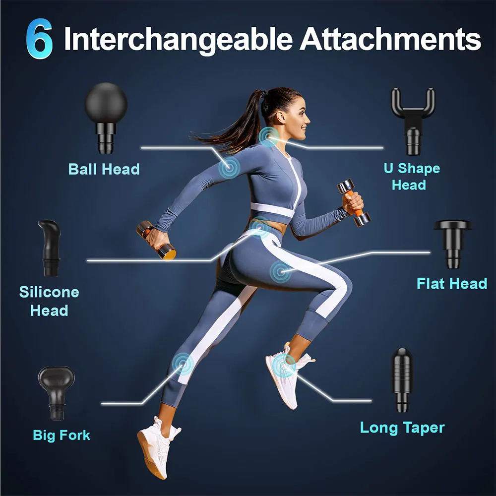 M0885 New Products 2024 Wholesale Price Custom Printing Electric handheld electric massage gun deep tissue percussi China Factor