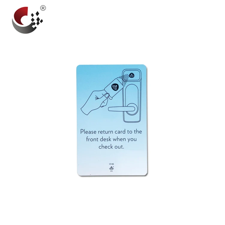 High Security Hotel Door Lock Passive Rfid Card 13.56mhz  Classic 4k Onity Rfid Key Card
