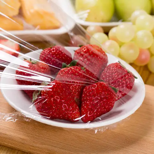 2023 Deli Fresh Produce Supermarket PE Plastic Wrap Cling Film
