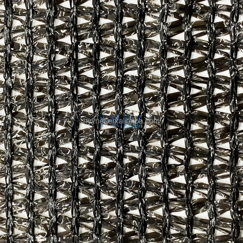 PE mesh netting black shadow net 50% 60% sun block shading nets
