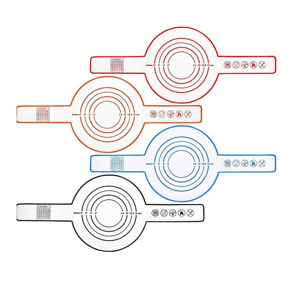 Dutch Oven Silicone Baking Mats Air Fryer Liners Home Kitchen Baking Pastry Tools Heat-Resisting Bread Baking Silicone Mats