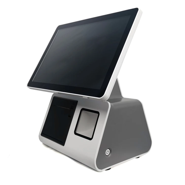 Hot CE Certified Desktop All in One Payment Self Order Touch Kiosk Restaurant Kiosk Self Service Payment Machine With Printer