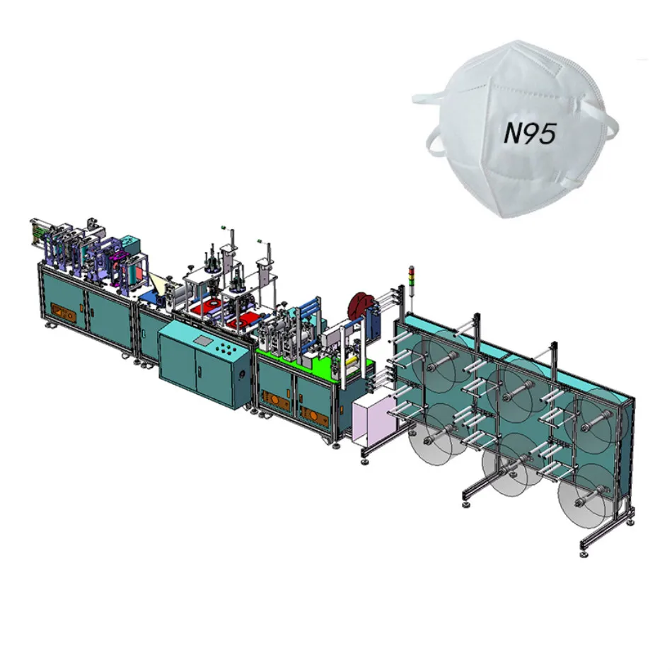 n95 mask machine making  respirator mask making machine face mask making machine
