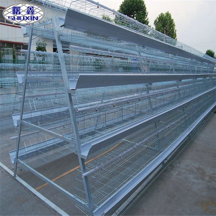 High Quality Poultry Equipment Chicken Farming A/H Type Layer Chickens Farm Bird Layer Chicken Cage For Poultry farms