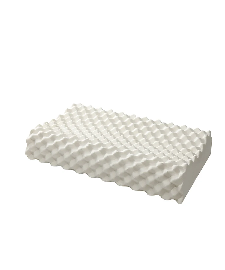 
High quality Thai natural latex memory foam pillow health care massage cervical vertebrae oem latex bed pillow for sleeping 