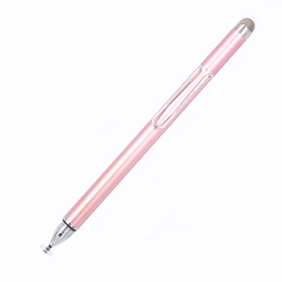 Newest Design Capacitive Rubber Tips Stylus Silicone Fiber Tip Styli Universal Disc Touch Pen for All Touch Screen Tablets