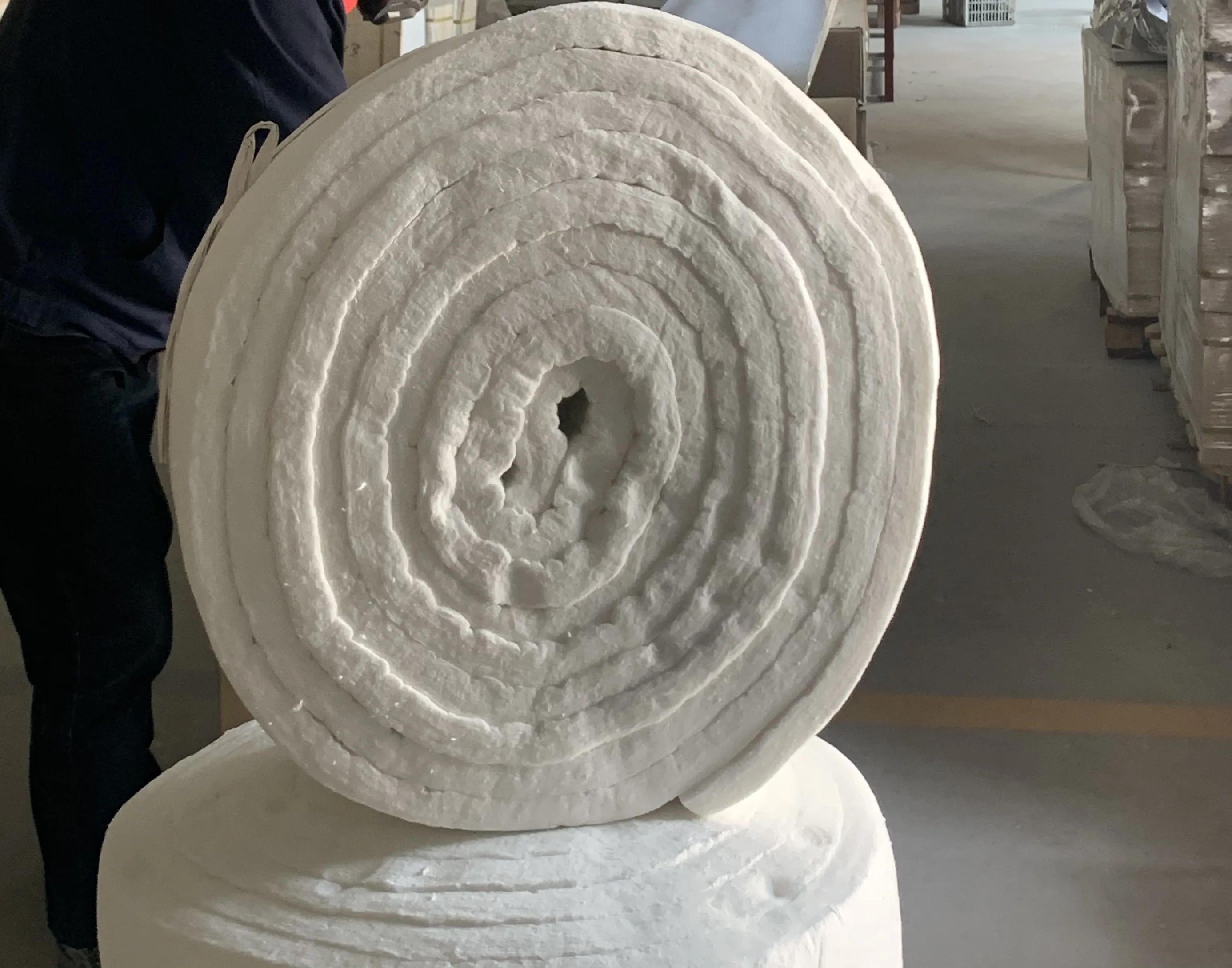 
DAYAWOOL 1260 7320X610X25mm 128kg/m3 8P BOX PACKAGING INSULATION CERAMIC FIBER BLANKET for boiler insulation 