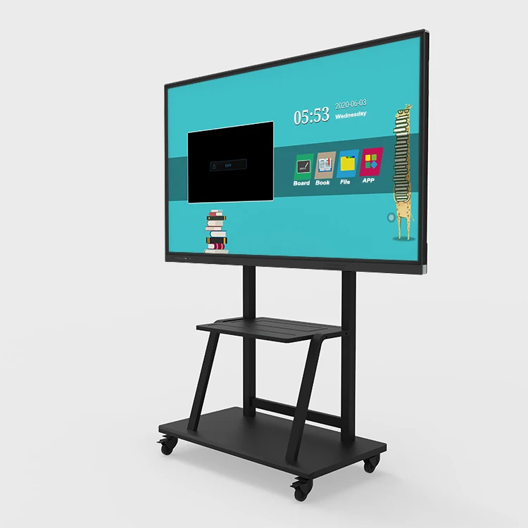 100inch 4k Kingone Smart Board Interactive Whiteboard All In One Conferencing Panel