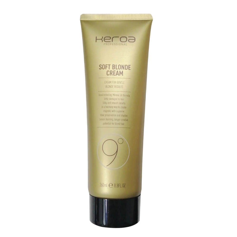 Factory price Italy hair bleach cream professional to acheive 9 level highlight cream