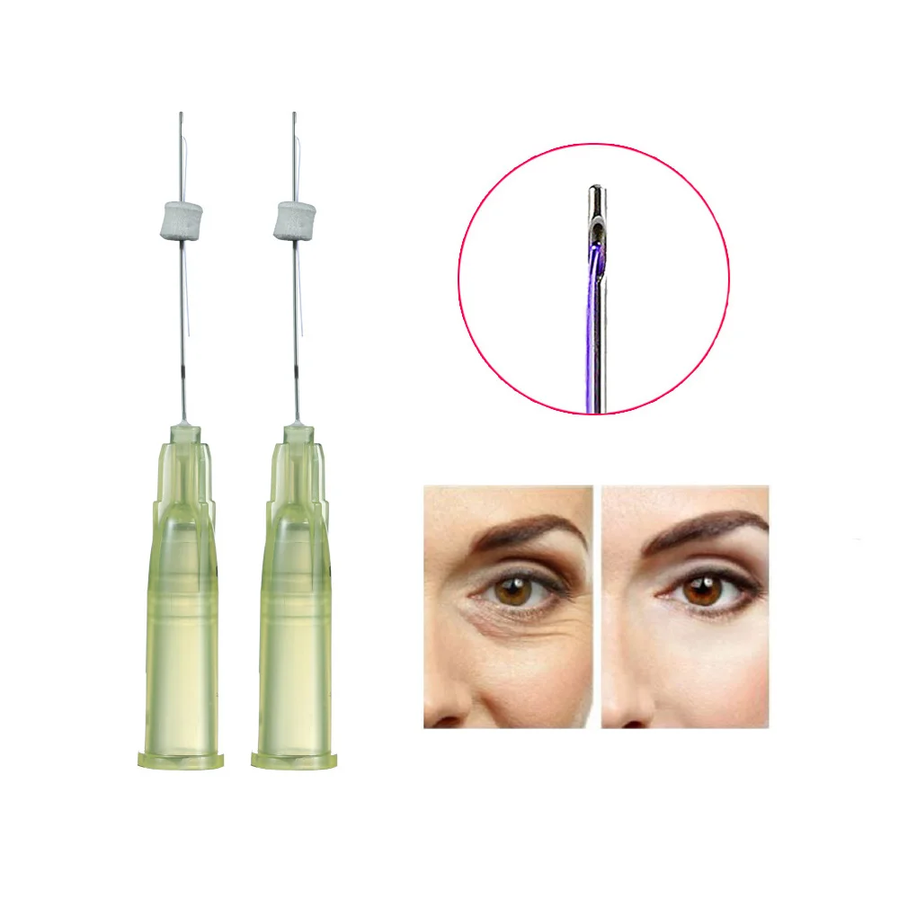 Ce Collagen Face Lifting Hilos Tensores 30g 38mm Fios De Pdo Threads Eye Thread